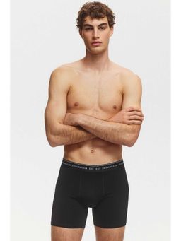 H&M - Men Black 3-Pack Coolmax Mid Trunks