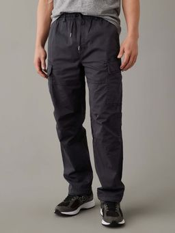 American Eagle - Men Black Relaxed Cargo Pant