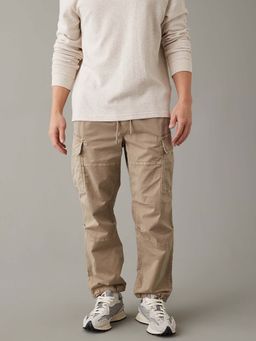American Eagle - Men Khaki Relaxed Cargo Pant