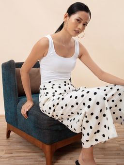 Twenty Dresses by Nykaa Fashion - Basics Casual Vibes White Tank Top