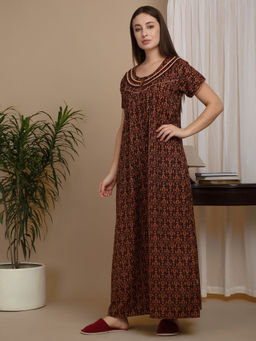 Sweet Dreams - Printed Full Length Nighty