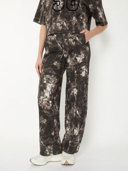 max - Brown Women Printed Sports Track Pant