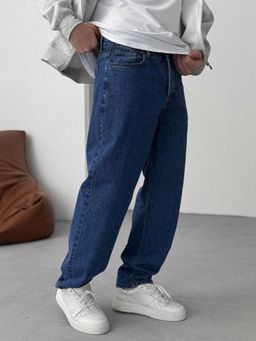 KOTTY - Men Blue Relaxed Fit Low-Rise Stretchable Jeans
