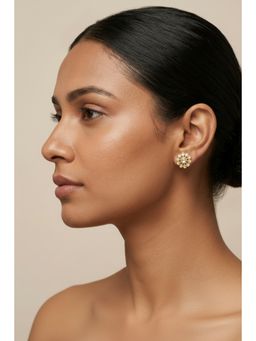 Sica Jewellery - 925 Silver Moissanite Polka Desna Earrings