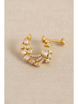 Sica Jewellery - 925 Silver Moissanite Polka Dawki Nose Ring