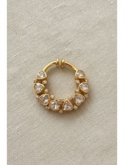 Sica Jewellery - 925 Silver Moissanite Polka Naema Septum Nose Ring