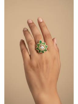 Sica Jewellery - 925 Silver Moissanite Polka Vango Ring