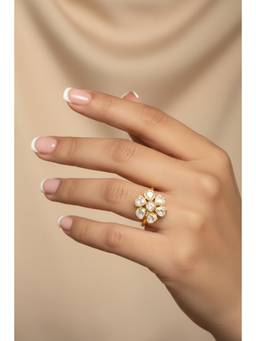 Sica Jewellery - 925 Silver Moissanite Polka Solana Ring