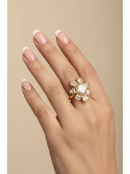Sica Jewellery - 925 Silver Moissanite Polka Lola Ring