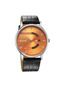 Sonata - RPM 3.0 77105SL09 Black Dial Analog Watch for Men