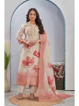 Autumnlane - Rekha Stone Printed Kurta with Pant and Dupatta
