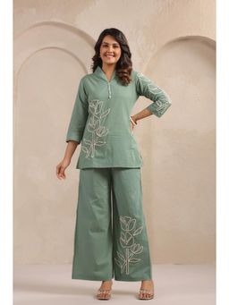 Autumnlane - Sylvie Fern Embroidery Co-Ord Set