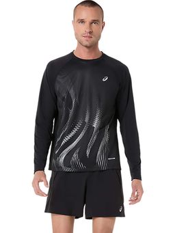 ASICS - Black Polyester Regular T-Shirt