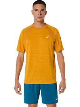 ASICS - Yellow Polyester Regular T-Shirt