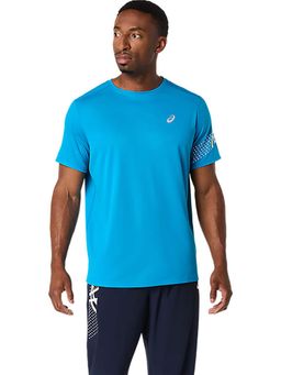 ASICS - Blue Polyester Regular T-Shirt