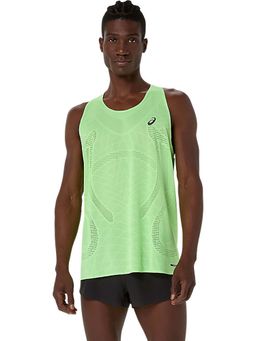 ASICS - Green Polyester Regular Tank