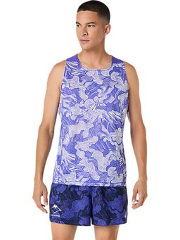 ASICS - Blue Polyester Regular Tank