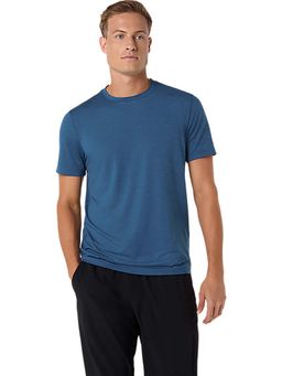 ASICS - Blue Polyester Slim T-Shirt