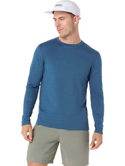 ASICS - Blue Polyester Slim T-Shirt