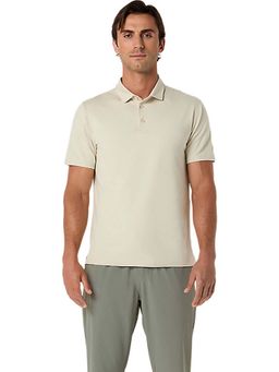 ASICS - Grey Polyester Slim Polo T-Shirt