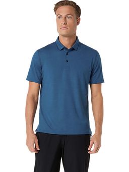 ASICS - Blue Polyester Slim Polo T-Shirt