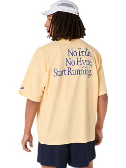 ASICS - Orange Cotton Relaxed T-Shirt