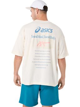 ASICS - White Cotton Relaxed T-Shirt