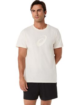 ASICS - White Cotton Regular T-Shirt
