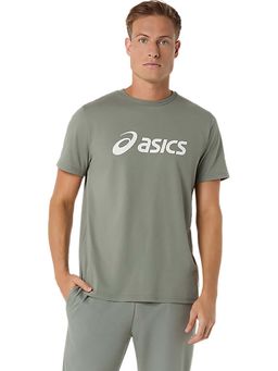 ASICS - Grey Cotton Regular T-Shirt