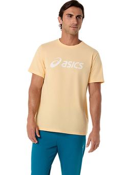 ASICS - Beige Cotton Regular T-Shirt