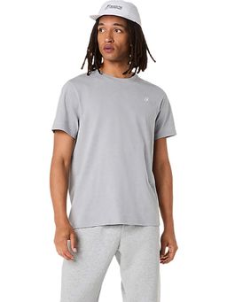 ASICS - Grey Cotton Regular T-Shirt