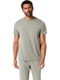 ASICS - Grey Cotton Regular T-Shirt
