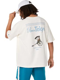 ASICS - White Cotton Relaxed T-Shirt