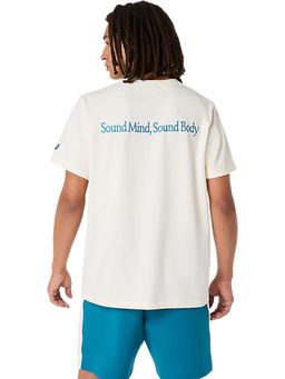 ASICS - White Cotton Regular T-Shirt