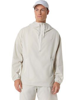 ASICS - Grey Polyester Relaxed Hoodie
