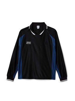 ASICS - Black Polyester Relaxed Polo T-Shirt