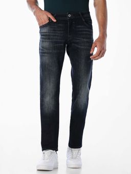 Jack & Jones - Blue Cotton Blend Jeans