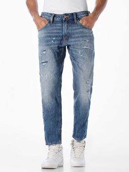 Jack & Jones - Blue Cotton Jeans