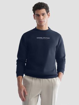 U.S. POLO ASSN. - Blue Cotton Regular Sweatshirt