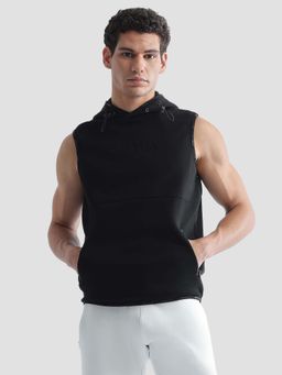 U.S. POLO ASSN. - Black Cotton Regular Hoodie