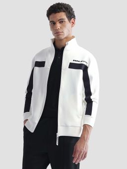 U.S. POLO ASSN. - White Cotton Slim Jacket