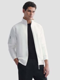 U.S. POLO ASSN. - White Cotton Regular Jacket