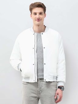 U.S. Polo Assn. Denim Co. - White Polyester Regular Jacket