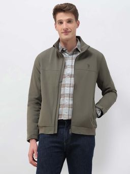 U.S. POLO ASSN. - Green Polyester Regular Jacket