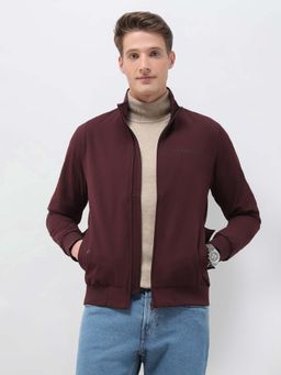 U.S. POLO ASSN. - Maroon Polyester Regular Jacket