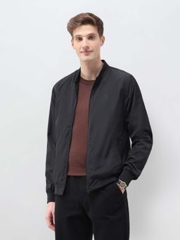 U.S. POLO ASSN. - Black Polyester Regular Jacket