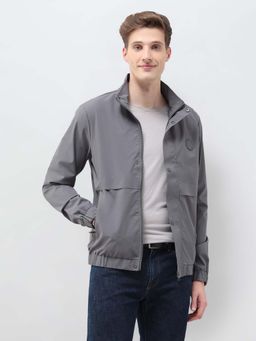 U.S. POLO ASSN. - Grey Polyester Regular Jacket