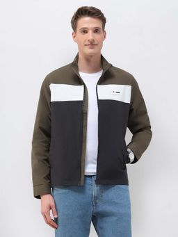 U.S. POLO ASSN. - Green Polyester Regular Jacket