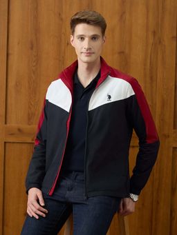 U.S. POLO ASSN. - Blue Polyester Regular Jacket