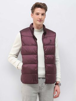 U.S. POLO ASSN. - Red Nylon Regular Puffer Jacket